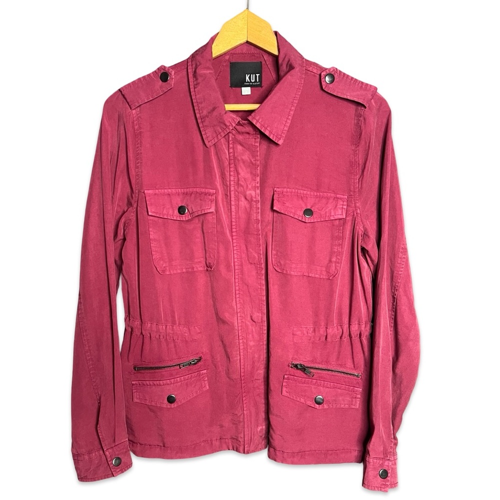 KUT from the Kloth Brinley Utility Jacket - Picture 3 of 12